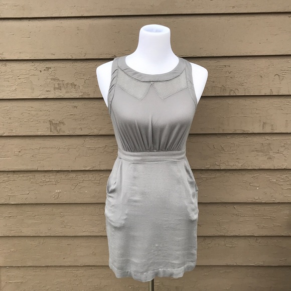 BCBGeneration Dresses & Skirts - Fun and flirty BCBGeneration smoky gray dress!